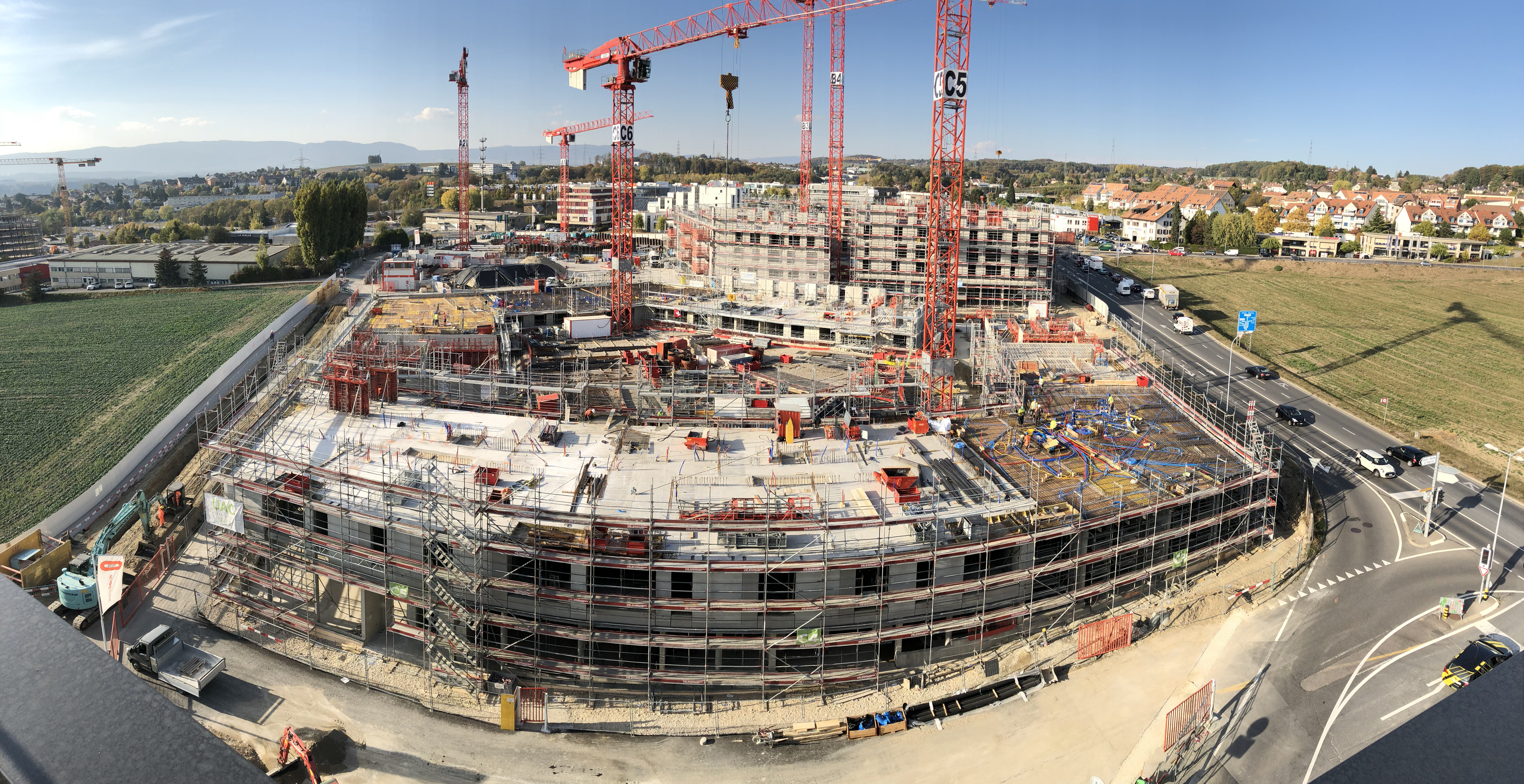 KCAP Progress Construction on 'Oassis', in Crissier