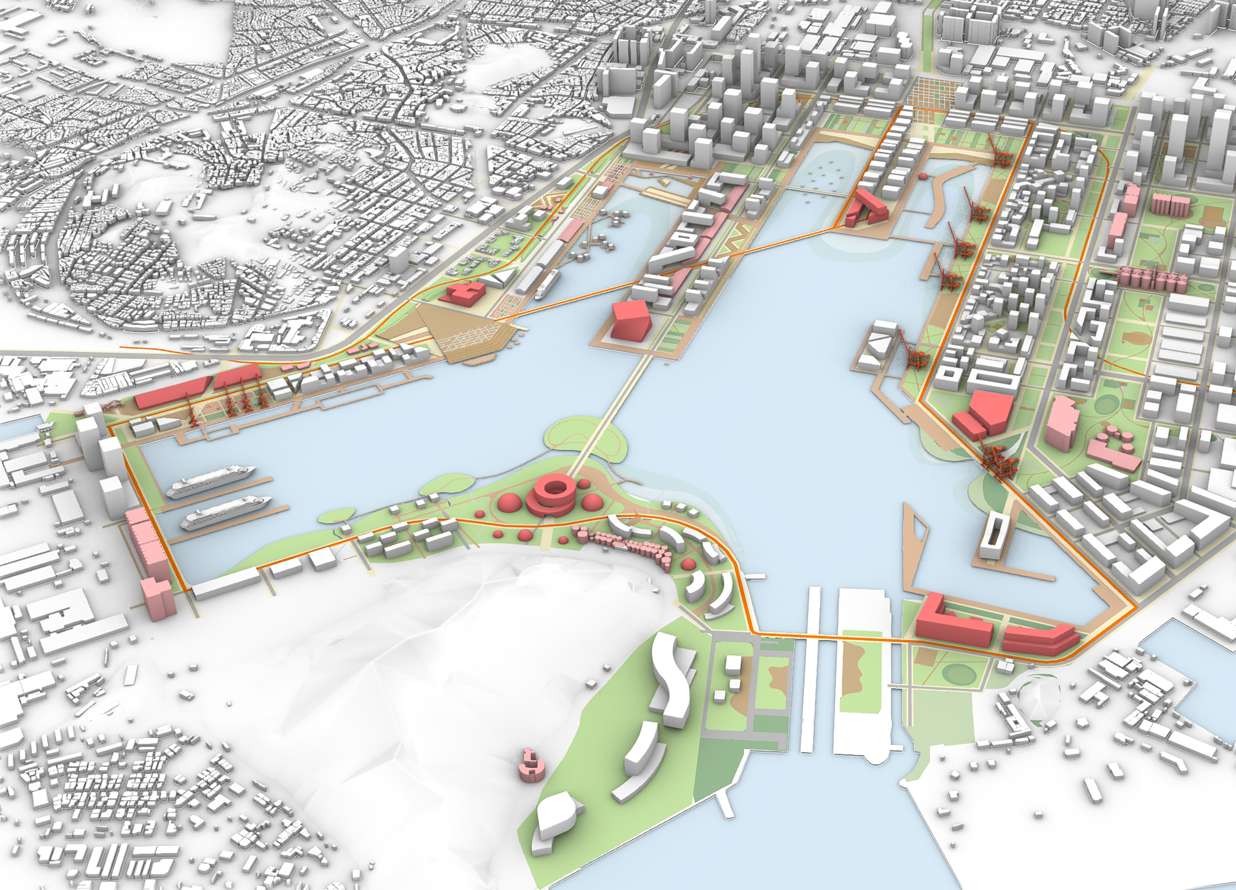 Inner Harbour, Incheon - KCAP